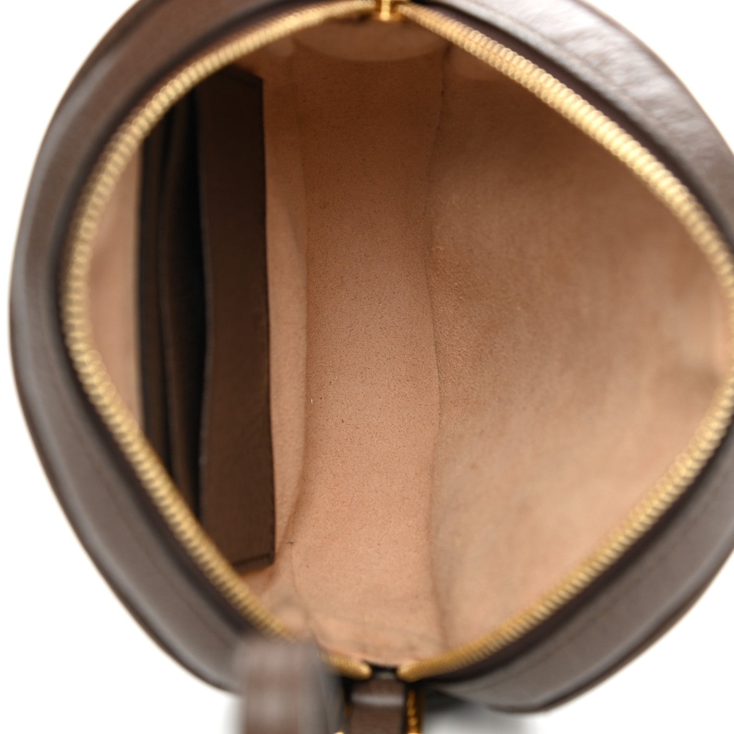 Gucci GG Supreme Monogram Web Ophidia Circle Wristlet Beige New Acero 5 of 7