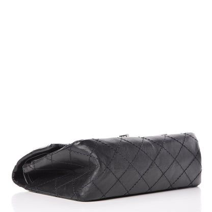 Chanel Aged Calfskin Quilted 2.55 Reissue 224 Flap Black 4 of 9