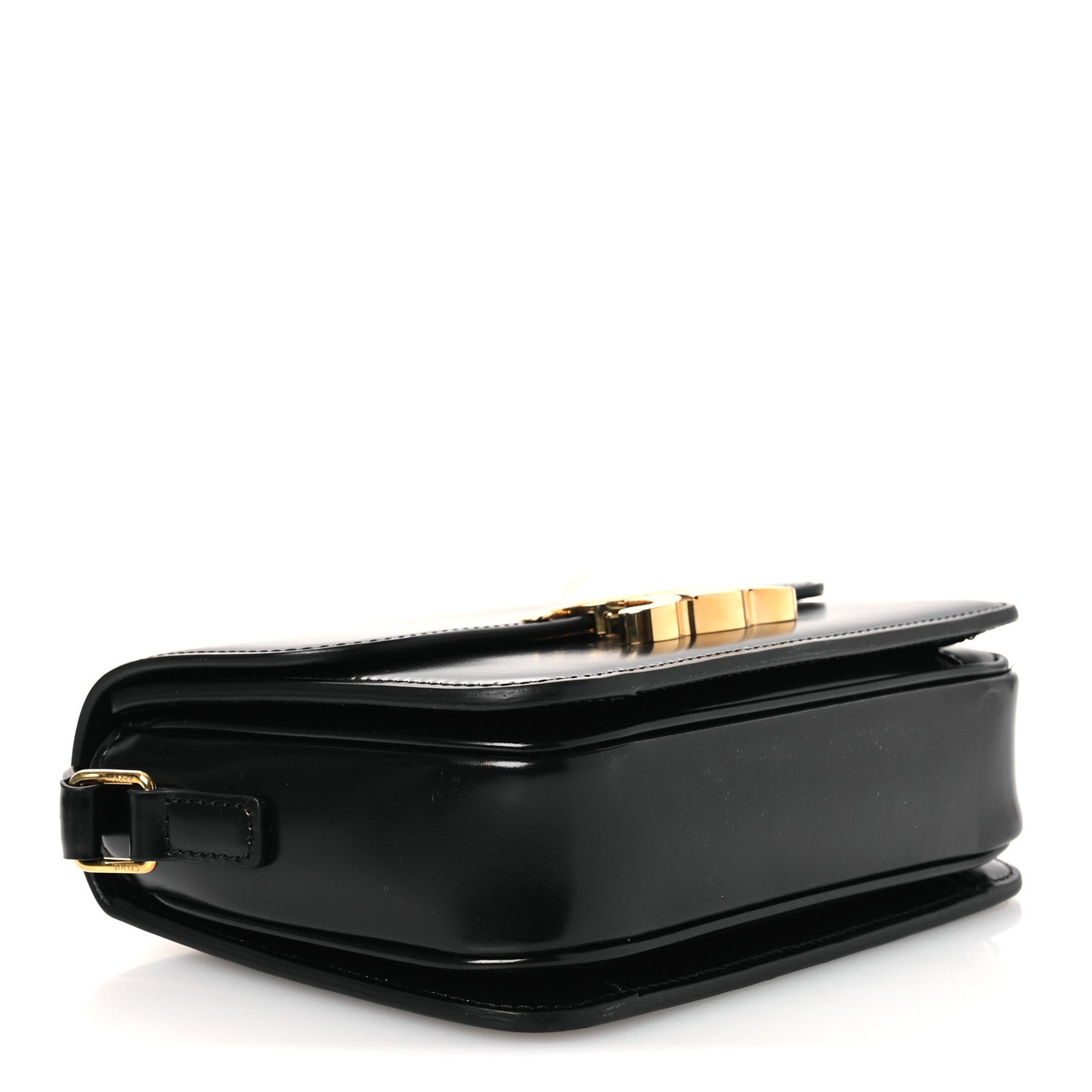 Shiny Calfskin Teen Triomphe Black