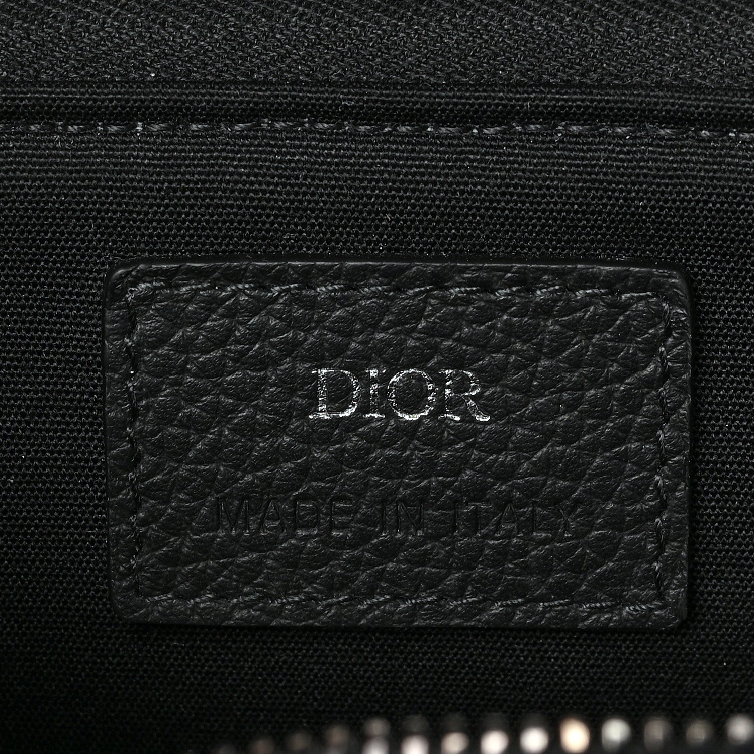 Christian Dior Oblique Arm Pouch Blue 6 of 8