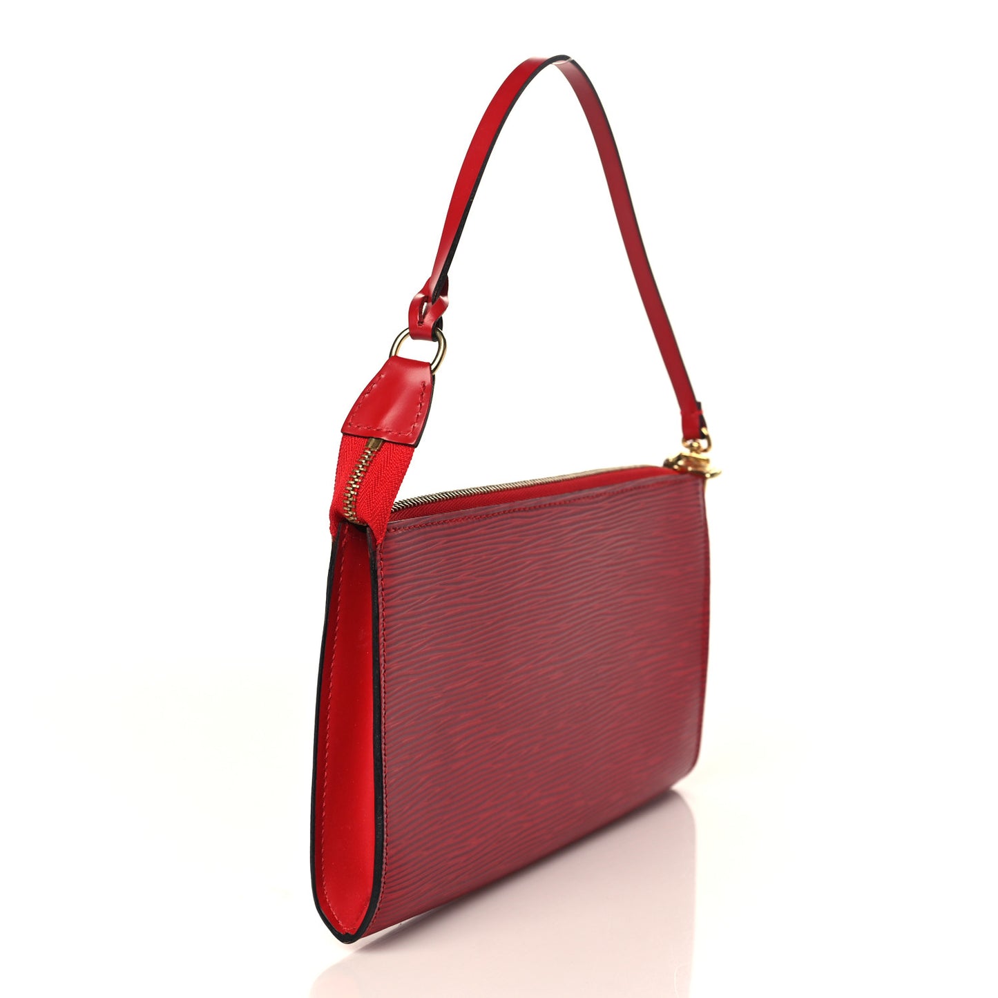 Epi Pochette Accessories 24 Castillan Red