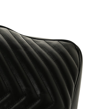 Saint Laurent Calfskin Matelasse Monogram Lou Camera Bag Black 13 of 13