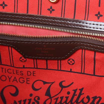 Louis Vuitton Damier Ebene Neverfull MM 6 of 14