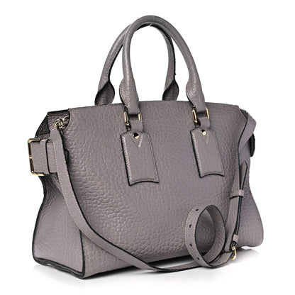 Burberry Signature Grain Medium Clifton Bag Grey 2 of 9