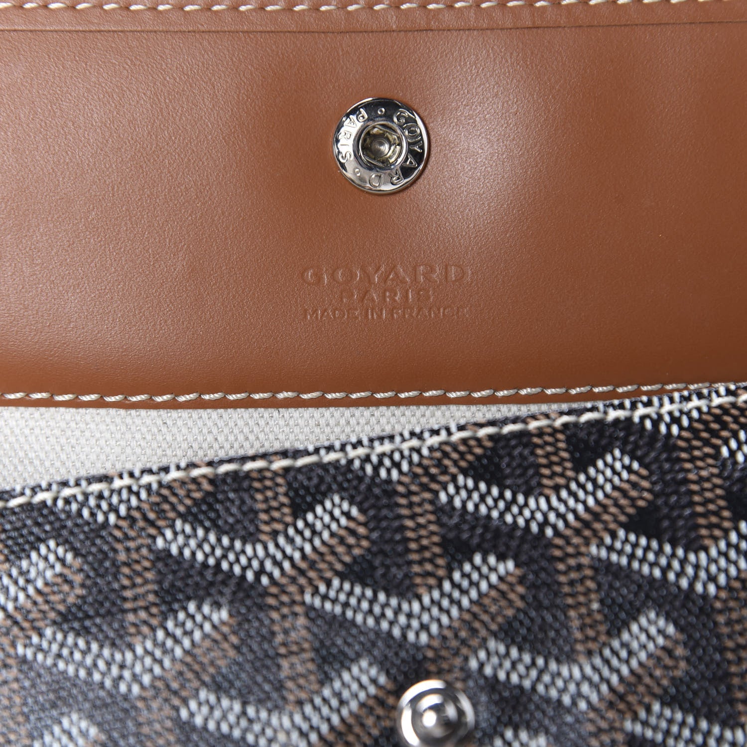 Goyard Goyardine Saint Louis PM Black Gold 12 of 13