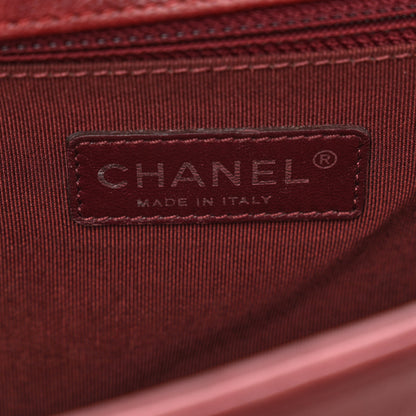 Chanel Crumpled Lambskin New Medium Studded Boy Flap Red 7 of 10