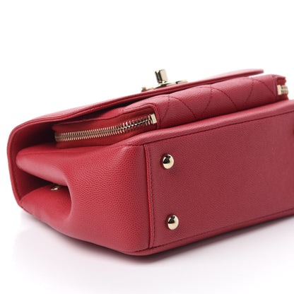 Chanel Caviar Quilted Small Business Affinity Flap Red 6 of 11