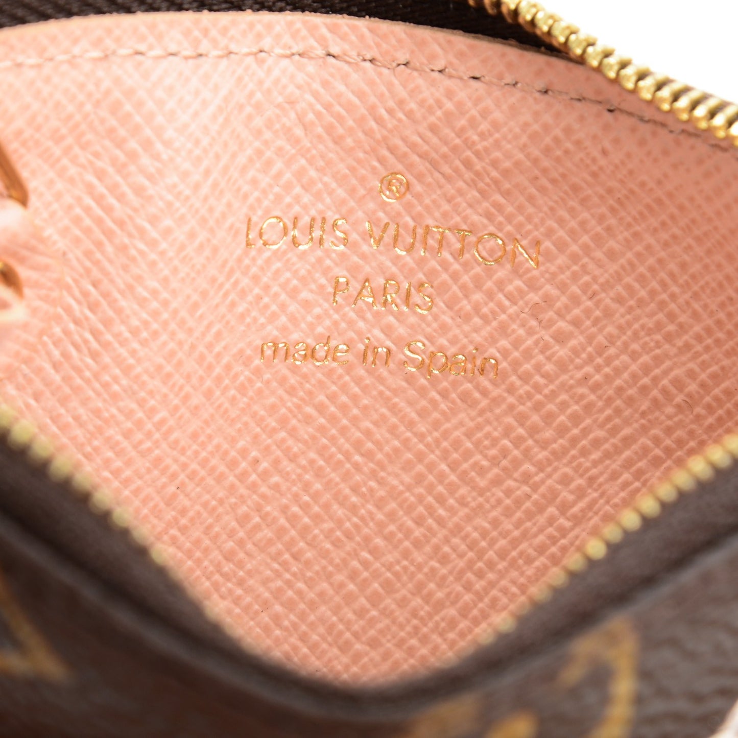 Monogram Affiche Key Pouch