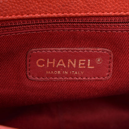 Chanel Iridescent Caviar Quilted Medium Chic Quilt Flap Red 6 of 18