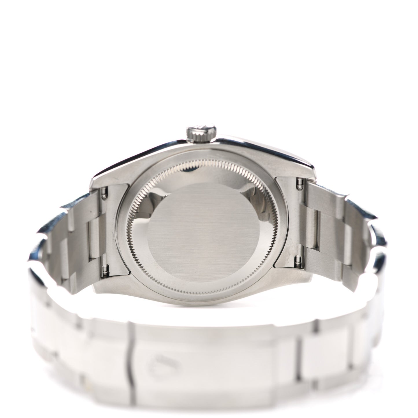 Stainless Steel 18K White Gold Diamond Black Mother of Pearl 36mm Oyster Perpetual Datejust Watch 116234