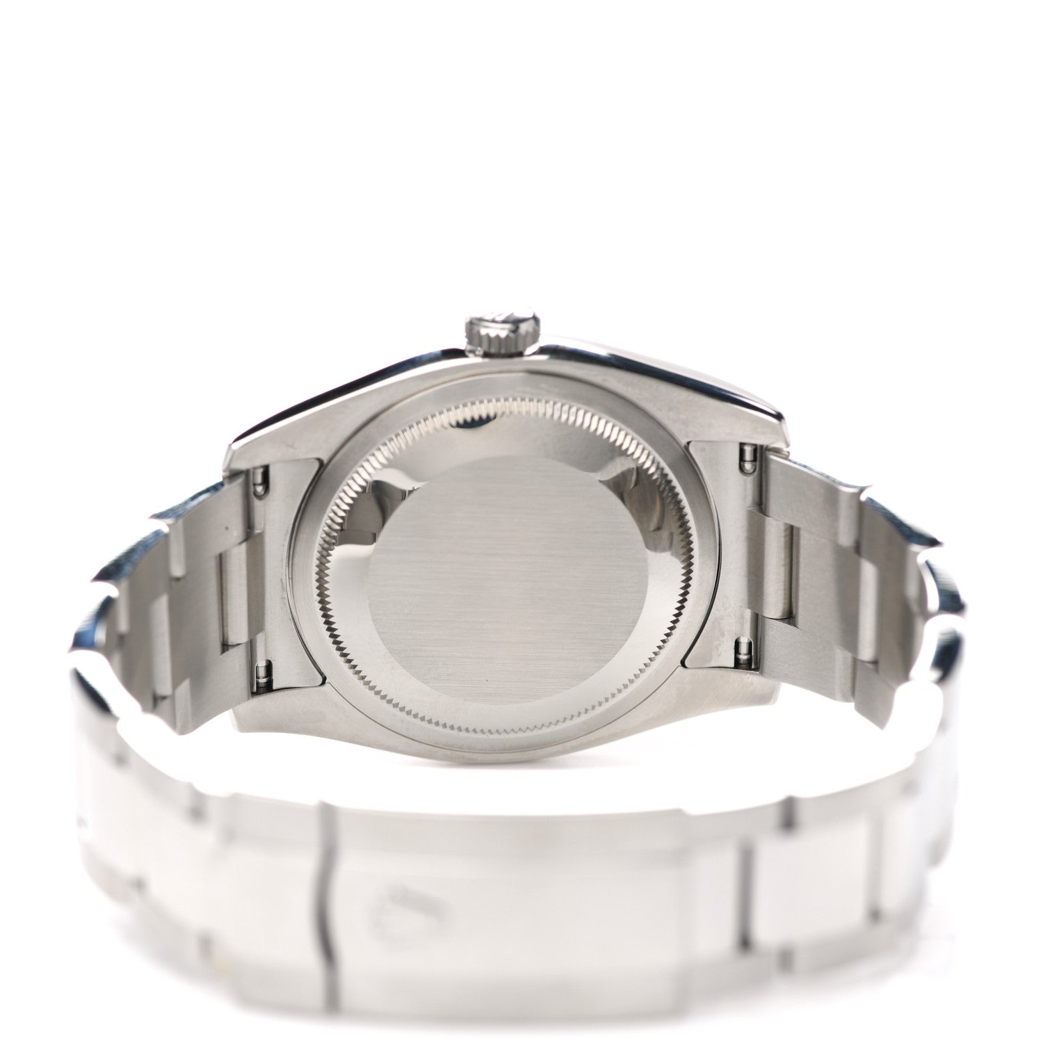 Rolex Stainless Steel 18K White Gold Diamond Black Mother of Pearl 36mm Oyster Perpetual Datejust Watch 116234 4 of 5