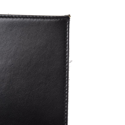 Saint Laurent Metallic Calfskin Striped Small Monogram Kate Satchel Black Gold 12 of 13