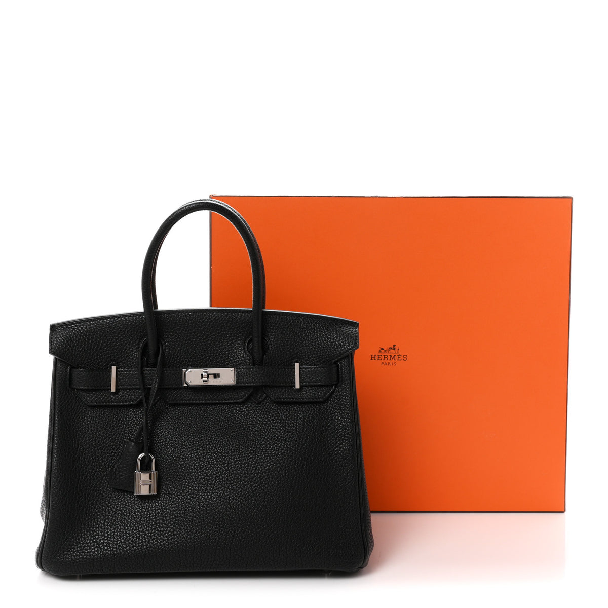 Hermes Togo BIRKIN 30 Black 12 of 12