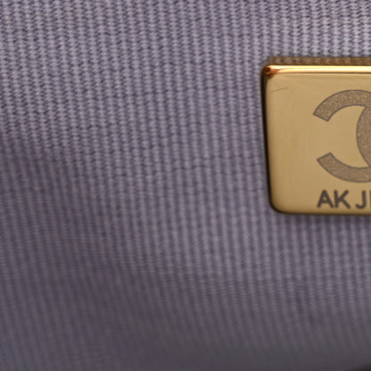 Chanel Iridescent Calfskin Quilted Medium Chanel 19 Flap Light Purple 7 of 11