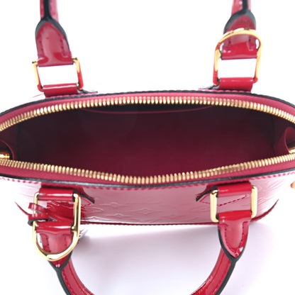 Louis Vuitton Vernis Alma BB Rose Indien 4 of 9