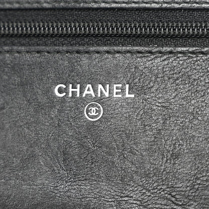Chanel Caviar Quilted Wallet on Chain WOC So Black 5 of 10