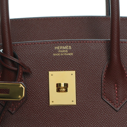 Hermes Epsom Contour Birkin 35 Rouge H 10 of 27