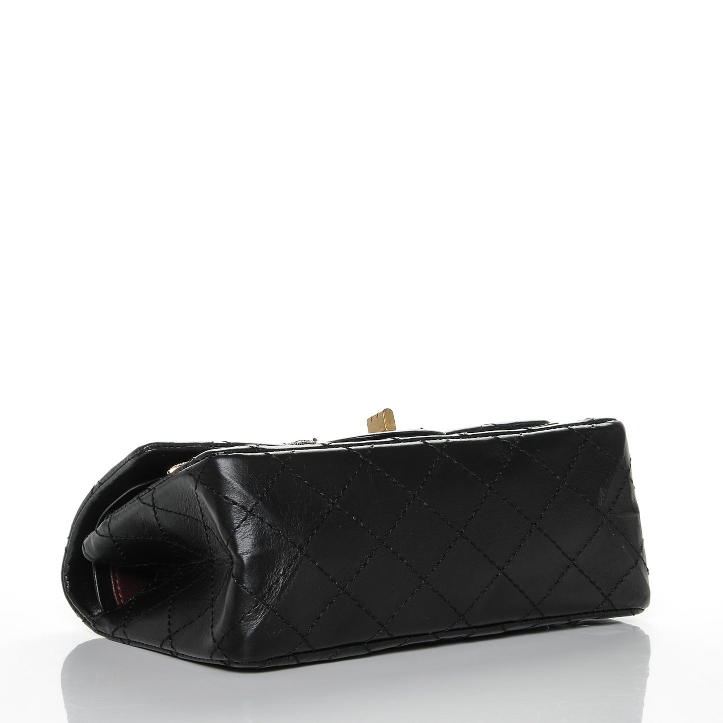Aged Calfskin Lucky Charms 2.55 Reissue 224 Flap Black