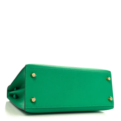 Hermes Chevre Mysore Kelly Sellier 25 Menthe 4 of 10