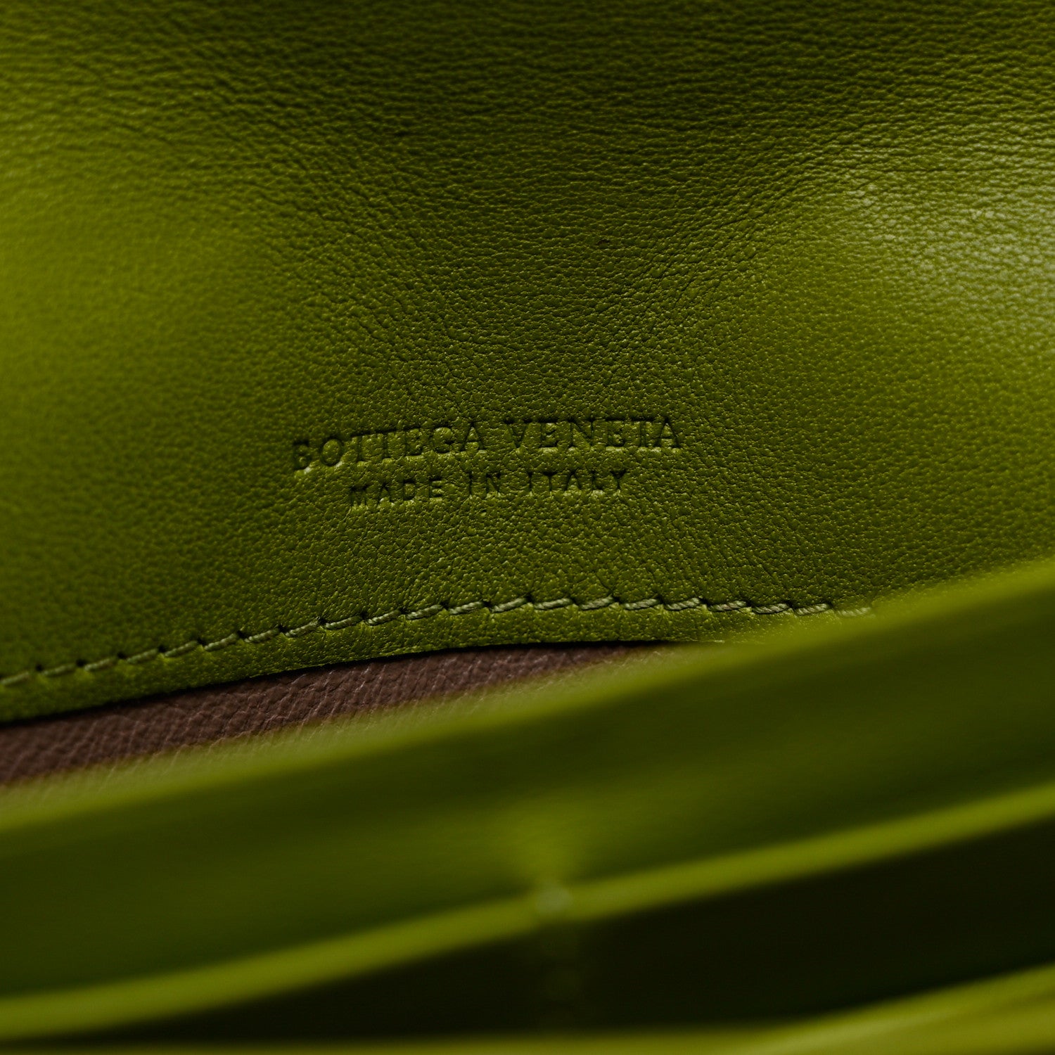 Bottega Veneta Nappa Intrecciato Continental Flap Wallet Kiwi 7 of 9
