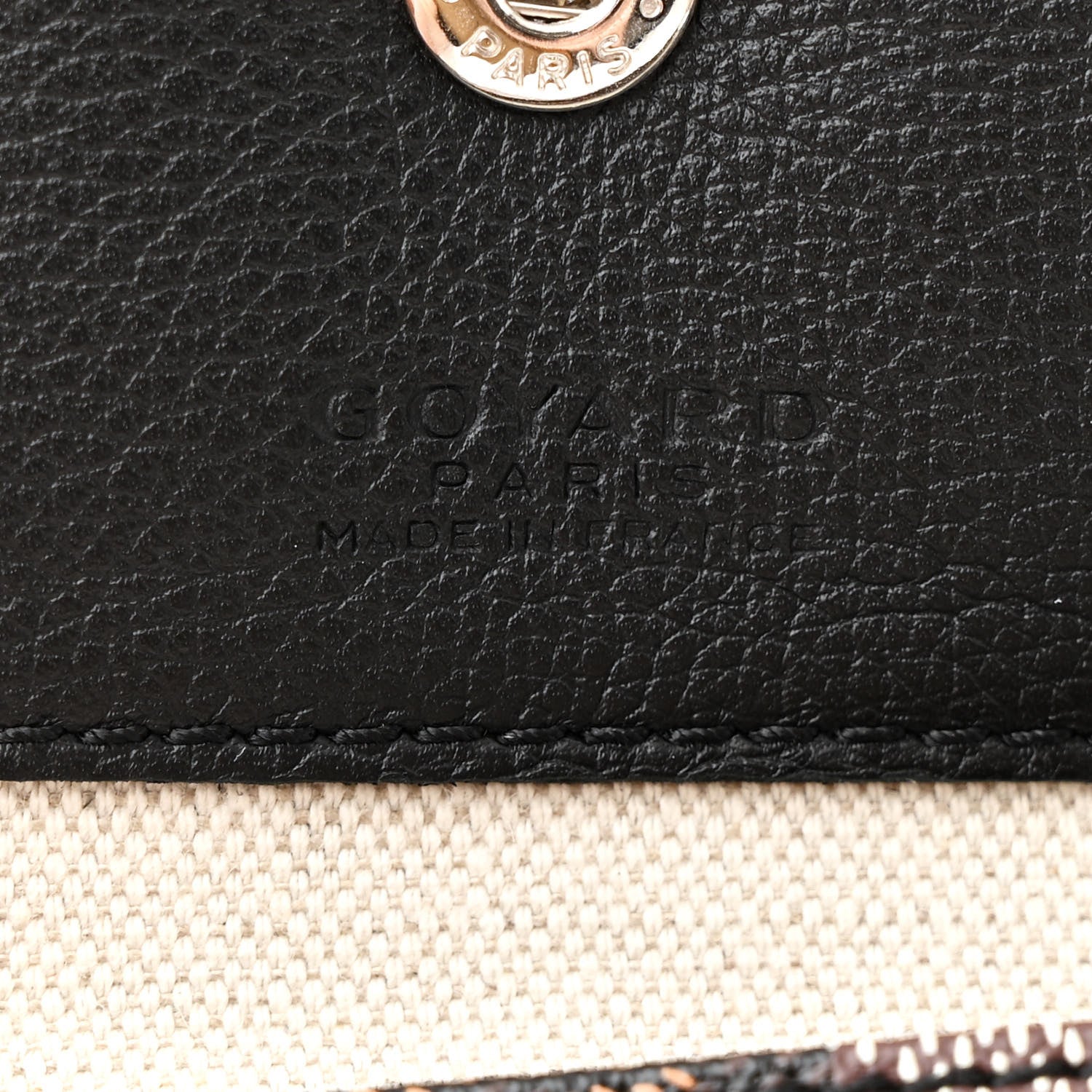 Goyard Goyardine Saint Louis Lettres Camouflage PM Black Pink Multicolor 8 of 12
