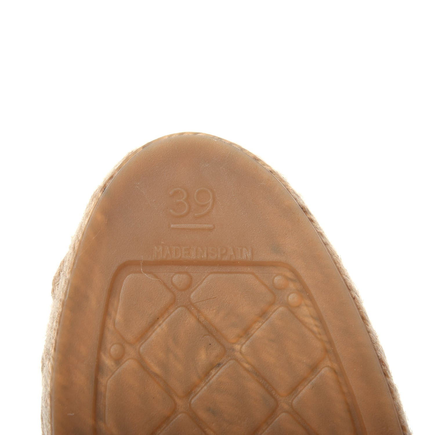 Chanel Lambskin CC Espadrilles 39 Navy Black 10 of 12