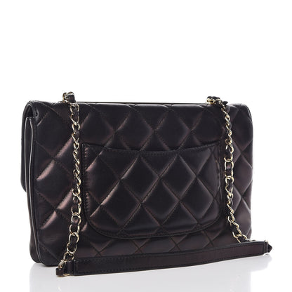 Chanel Lambskin Quilted Medium Trendy CC Flap Black 3 of 12