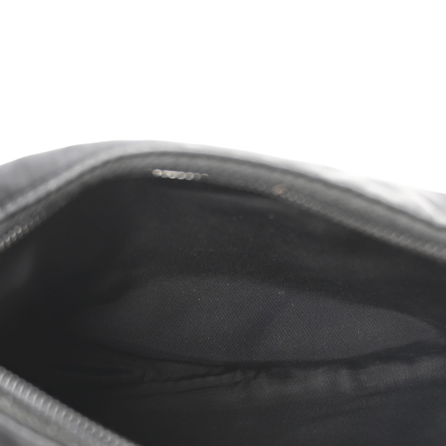 Re-Nylon Saffiano Belt Bag Black