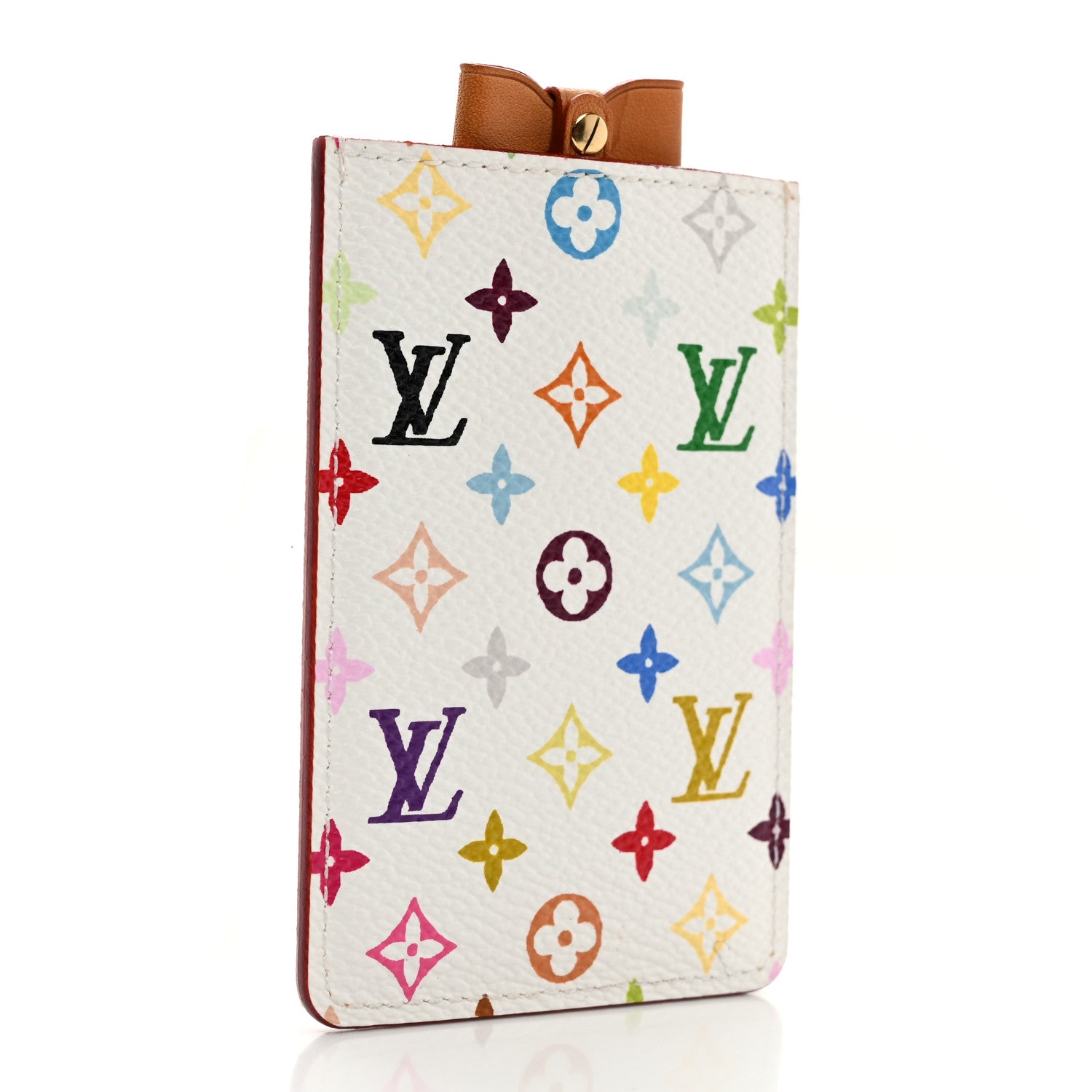 Louis Vuitton Monogram Multicolor Mirror and Case Pouch White 4 of 8