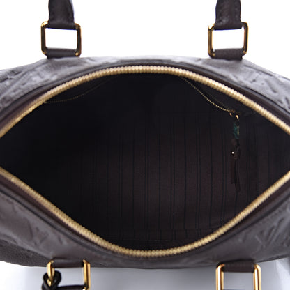 Louis Vuitton Empreinte Speedy Bandouliere 25 Chocolate 5 of 10
