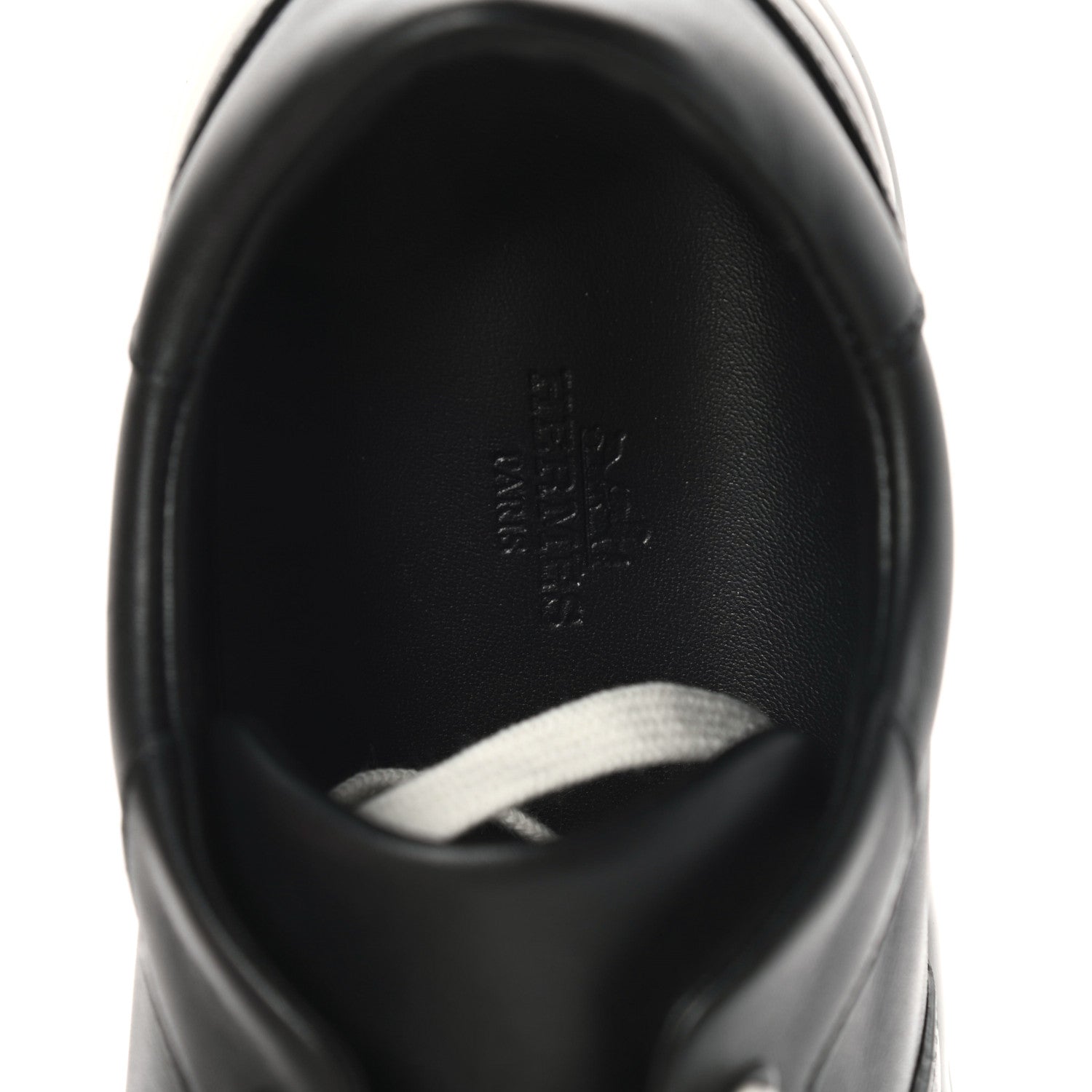Hermes Calfskin Day Sneakers 40 Black 8 of 9