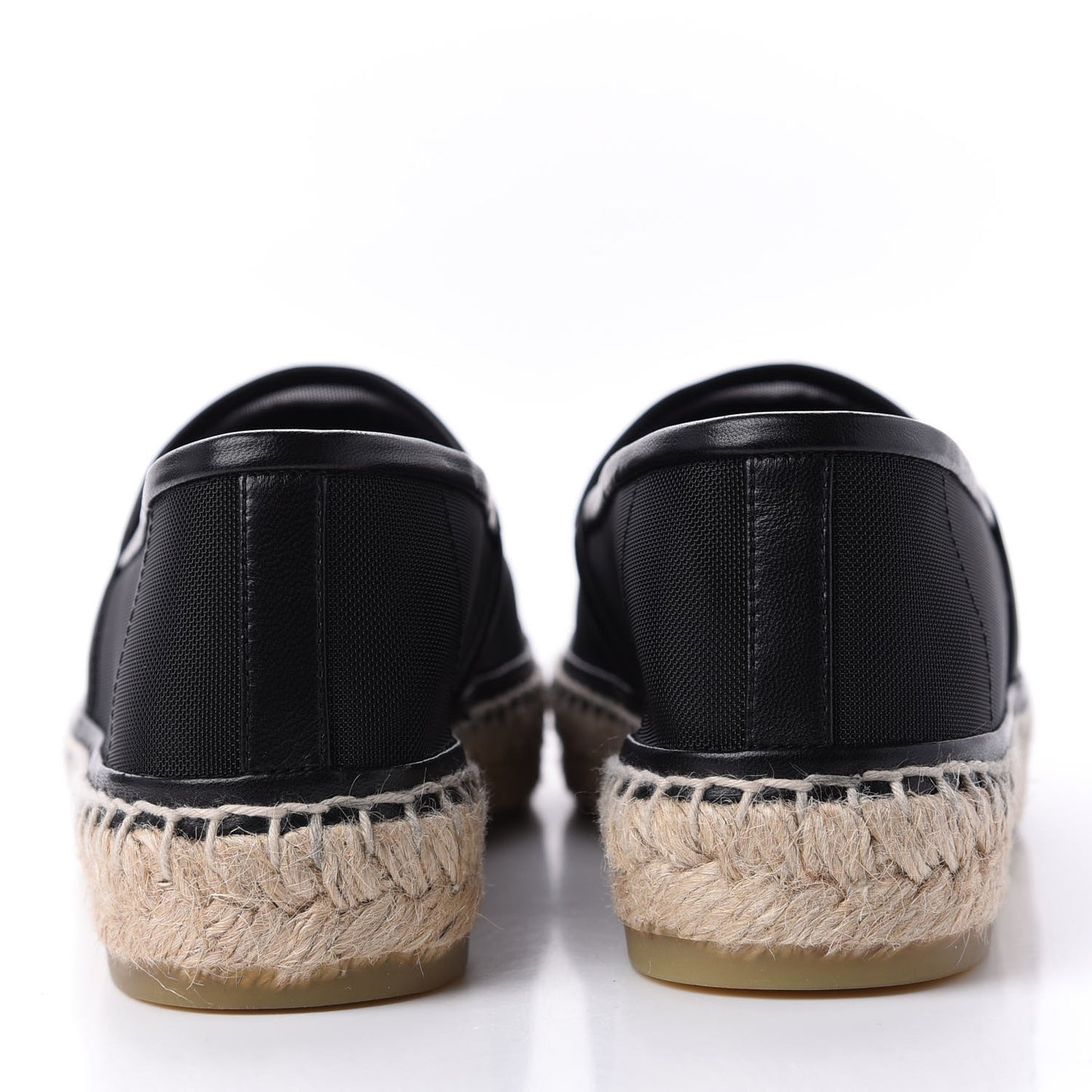 Mesh CC Espadrilles 37 Black