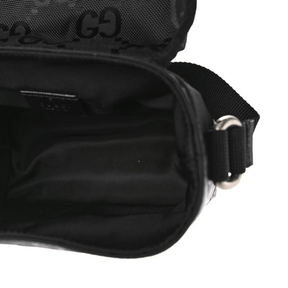 Gucci Econyl Nylon Monogram Off The Grid Messenger Bag Black 5 of 9