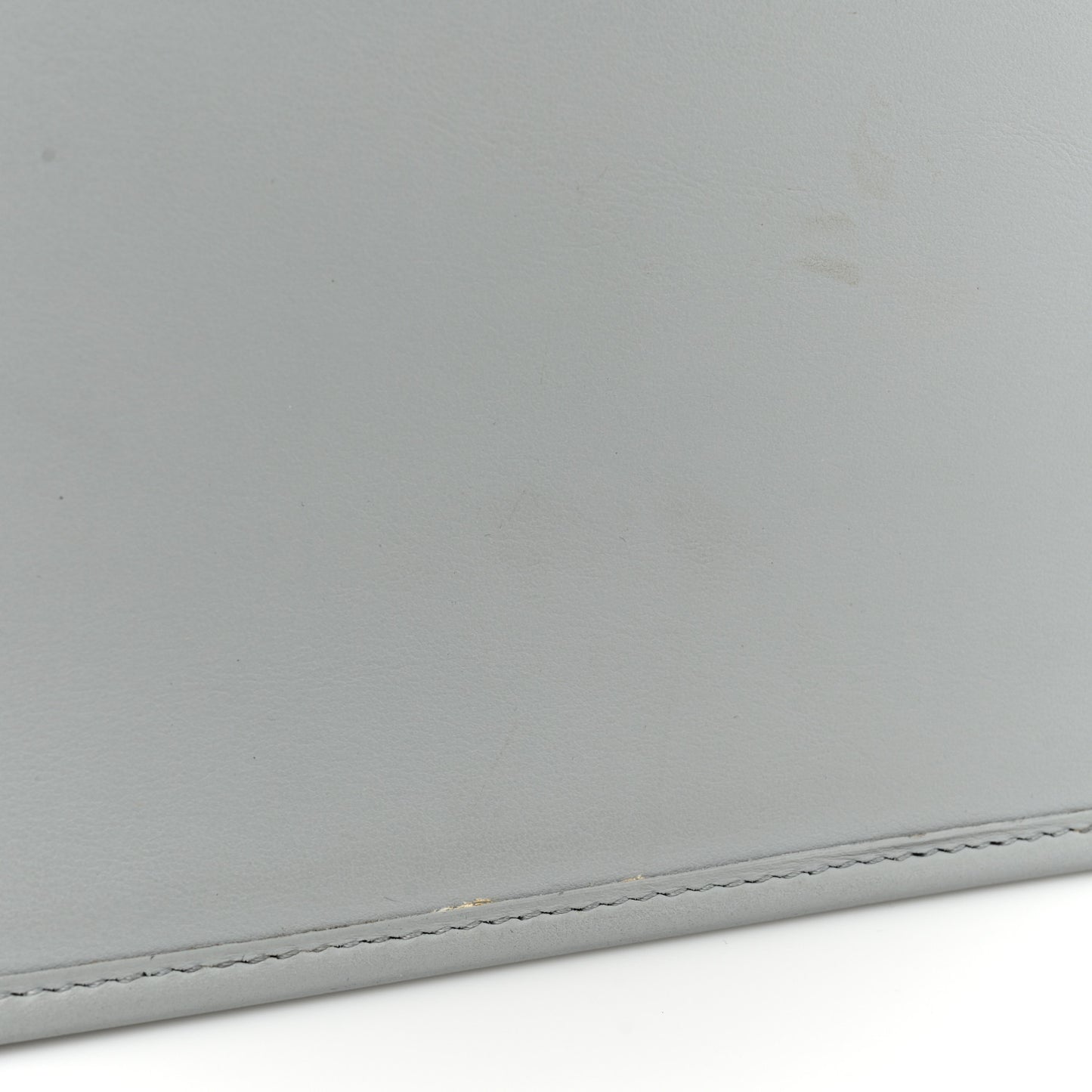 Vitello Century Opaco F is Fendi Kan I Shoulder Bag Grigio Perla