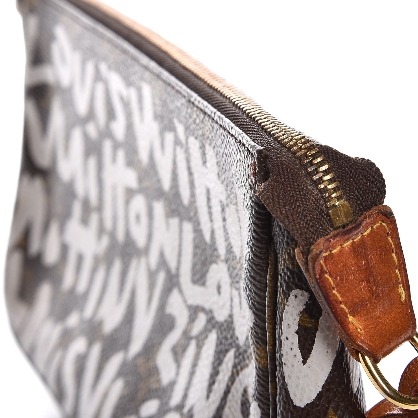 Monogram Graffiti Pochette Accessories Silver