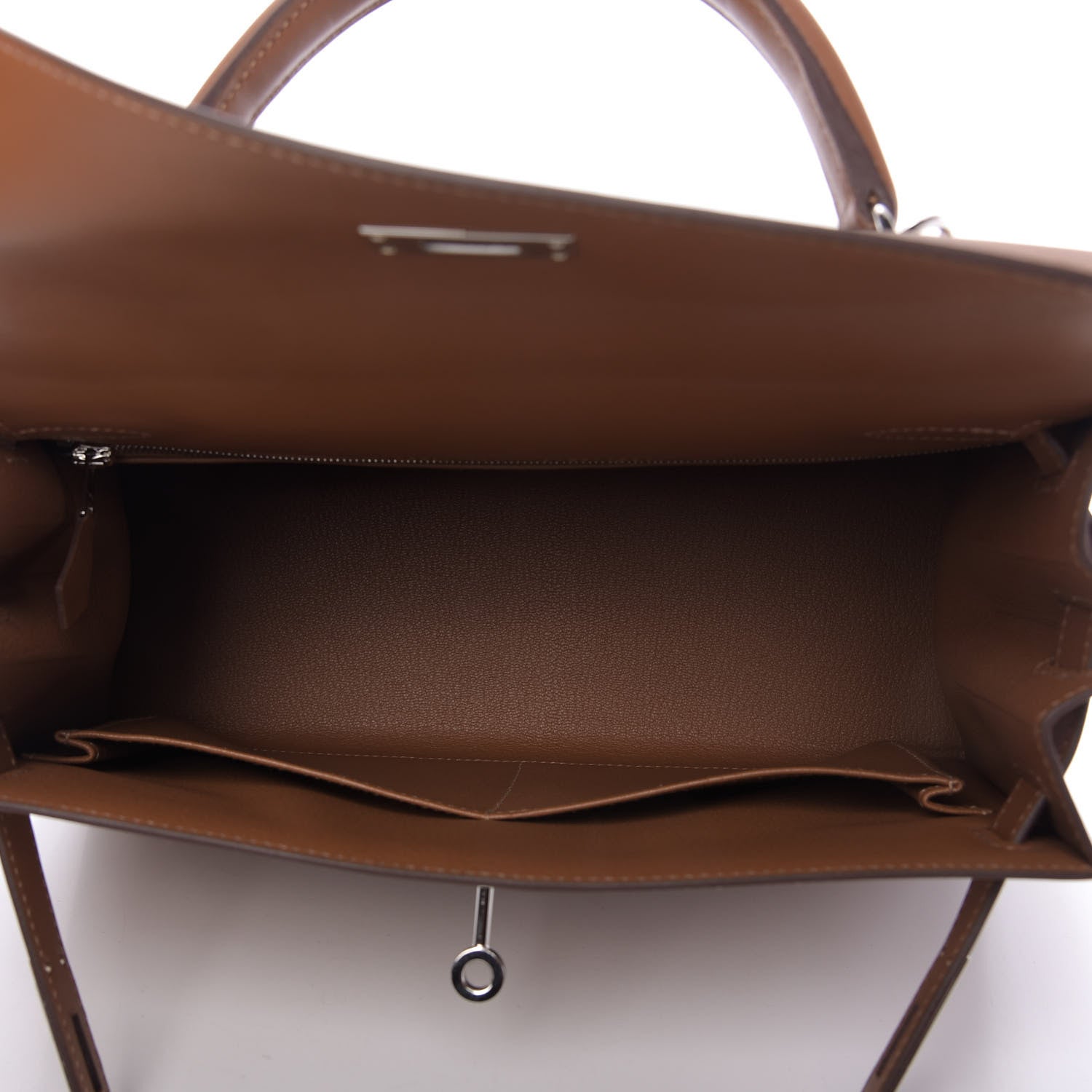 Hermes Veau Monsieur Kelly Sellier 28 Gold 6 of 10