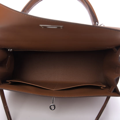 Hermes Veau Monsieur Kelly Sellier 28 Gold 6 of 10