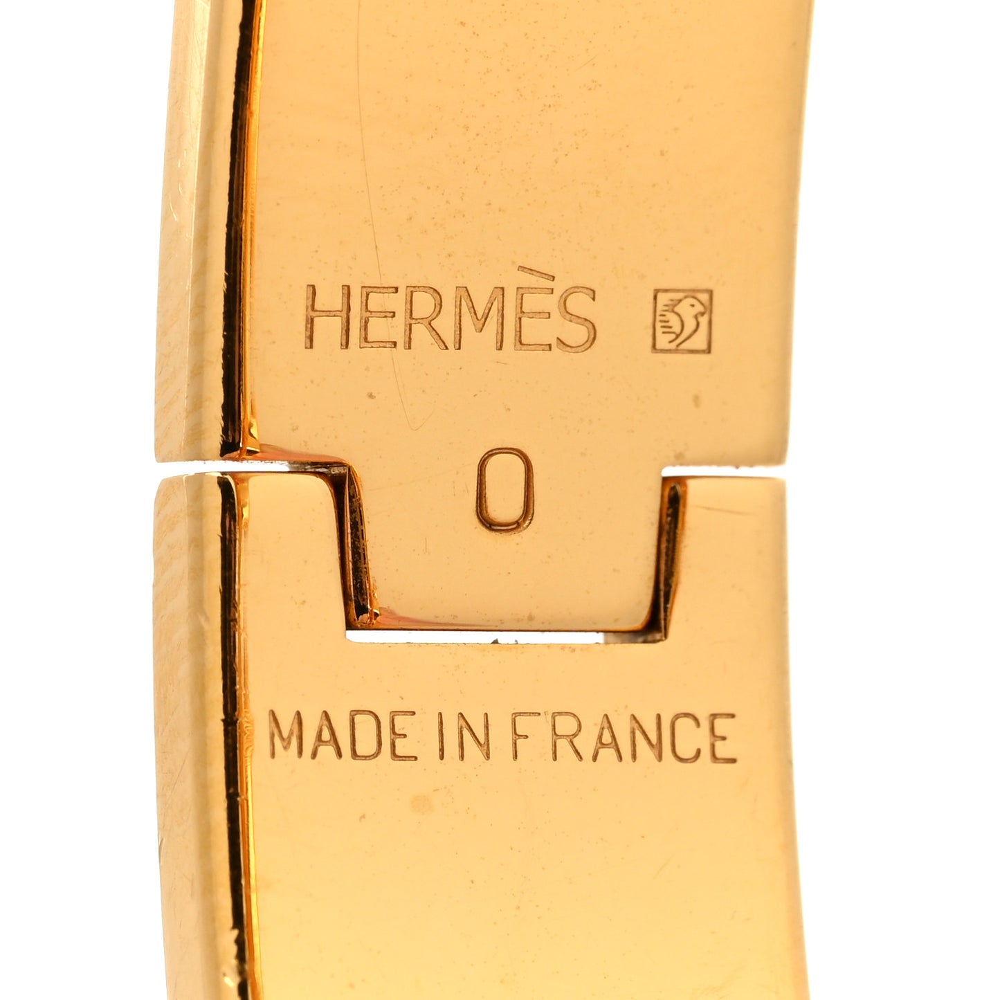 Narrow Enamel Clic Clac H Bracelet PM Blue Electrique