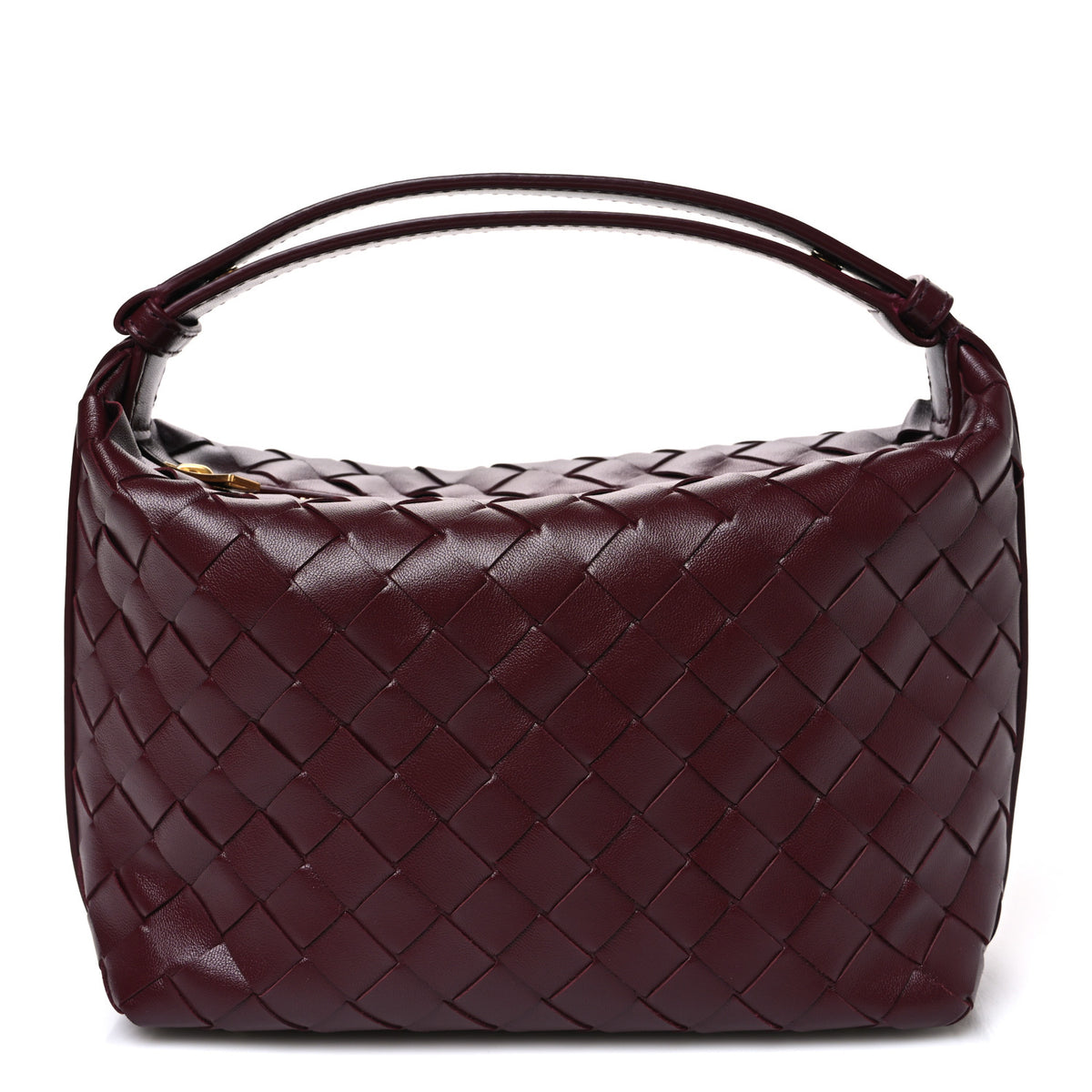 Bottega Veneta Calfskin Nappa Intrecciato Mini Wallace Barolo 1 of 10