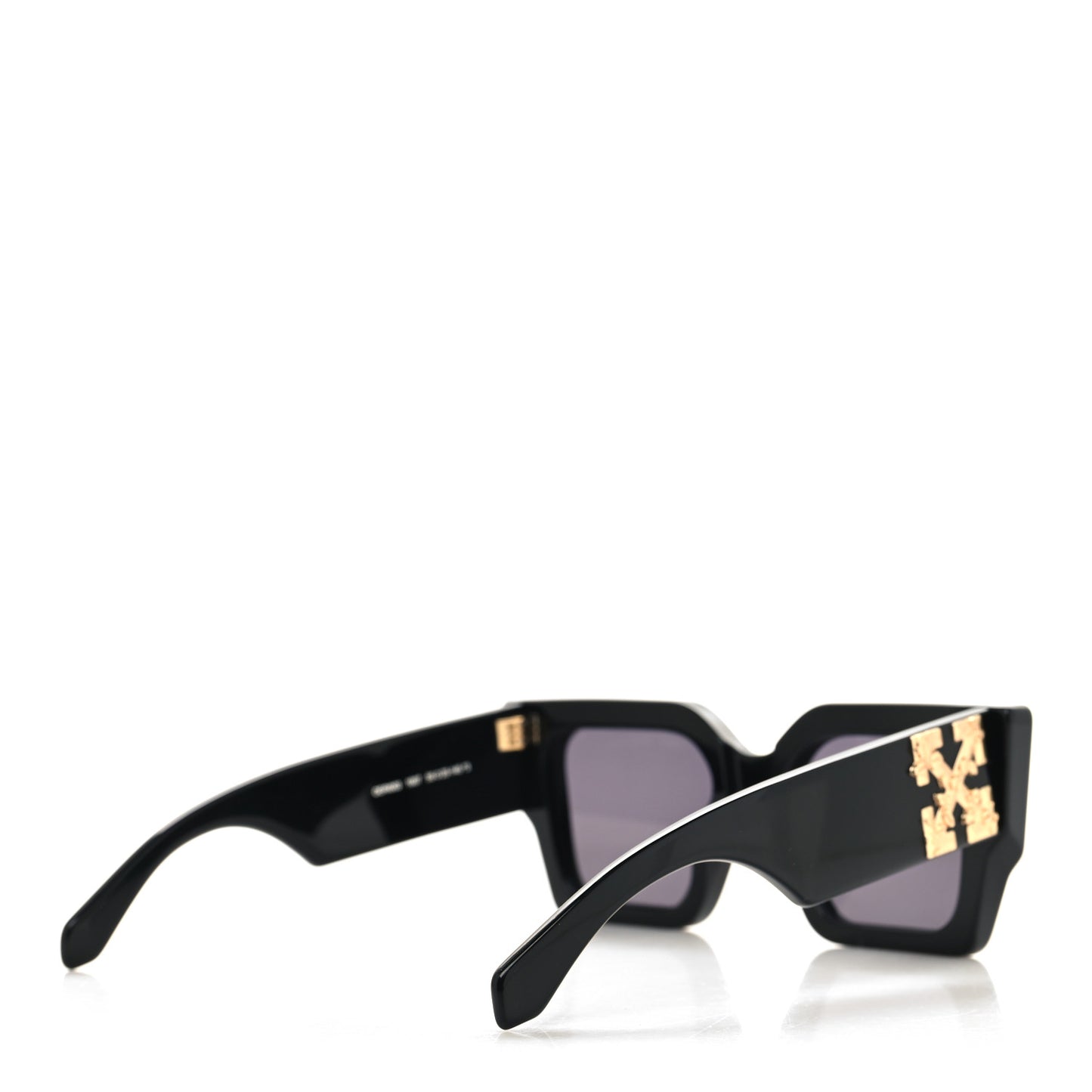 Acetate Square The Sun Sunglasses Black