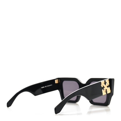 Off-White Acetate Square The Sun Sunglasses Black 4 of 8