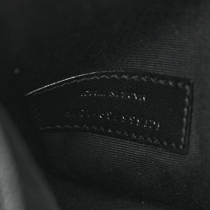 Saint Laurent Grain De Poudre Uptown Pouch Black 7 of 7