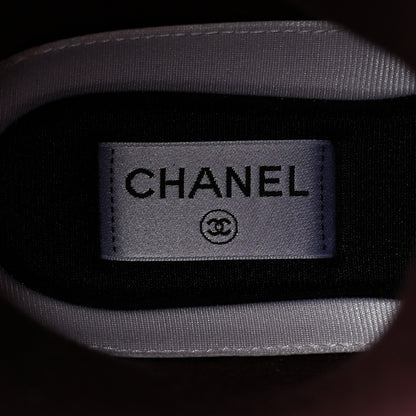 Chanel Caoutchouk CC High Boots 37 Black 6 of 9