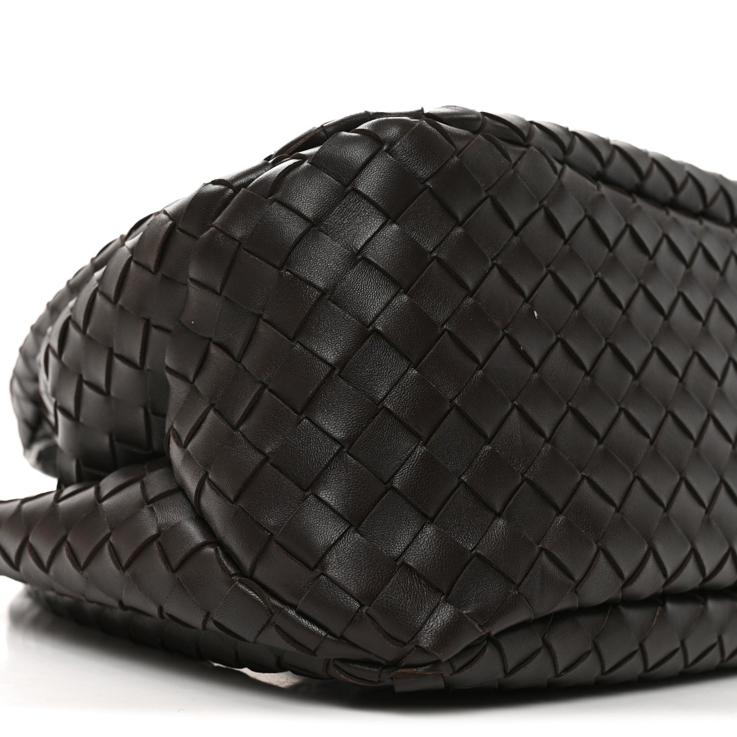 Nappa Intrecciato Medium Campana Shoulder Bag Fondant