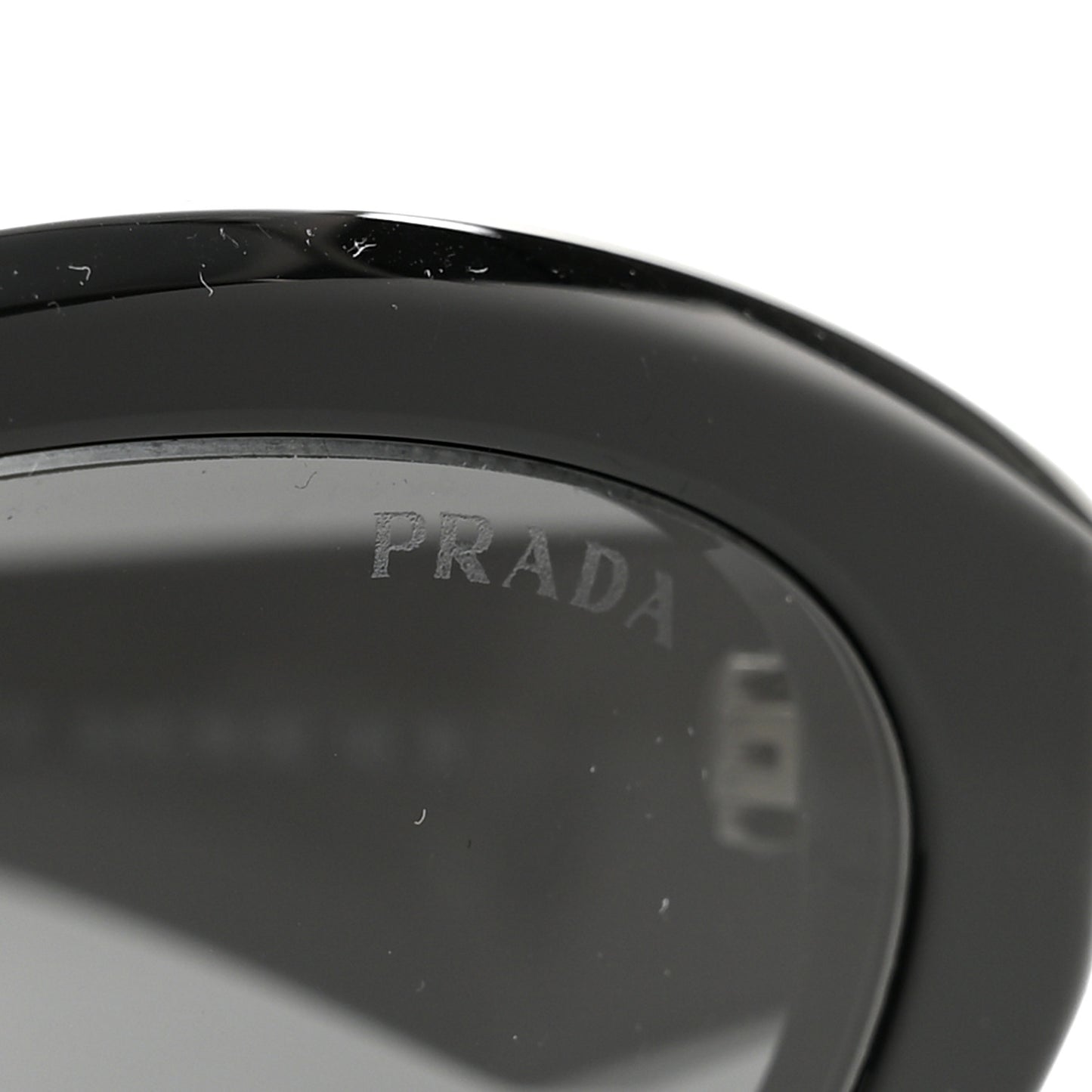 Acetate Oval Sunglasses SPR 26Z Black