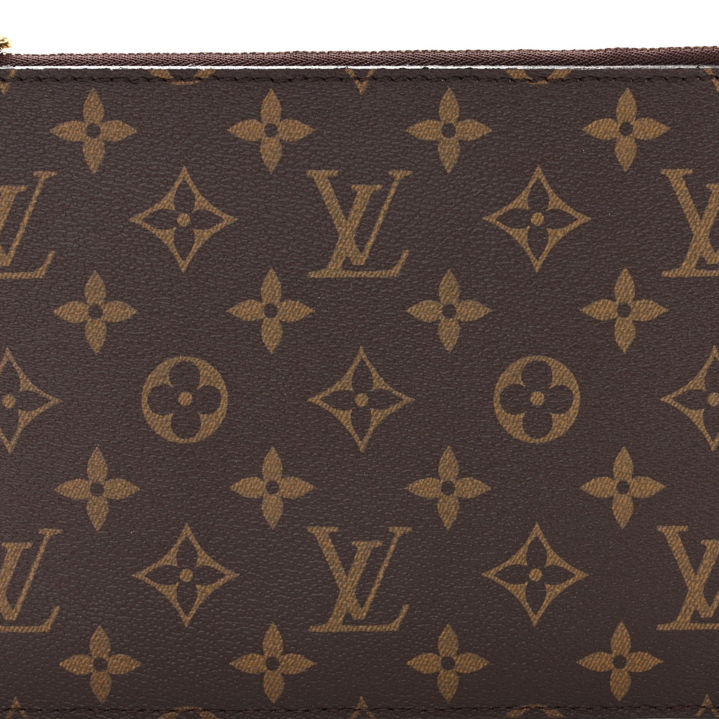 LOUIS VUITTON Monogram Neverfull MM GM Pochette Pivoine