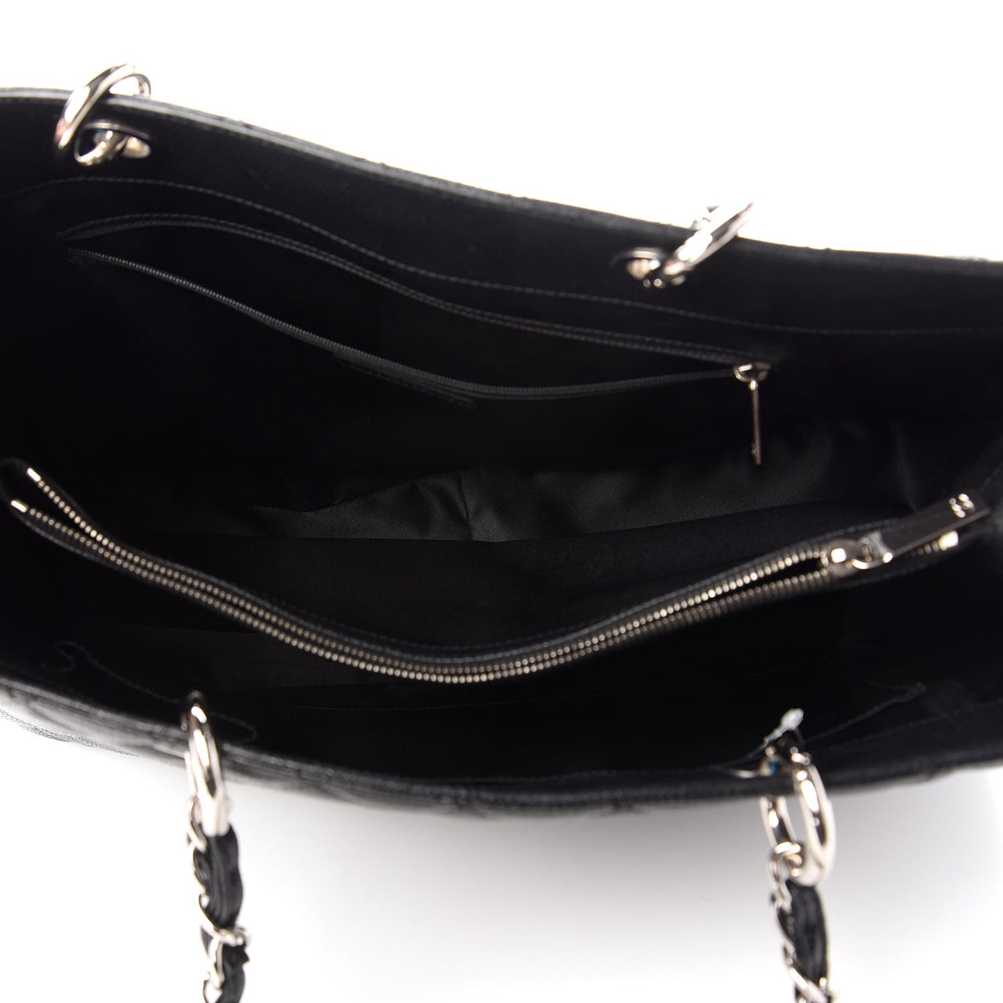 Caviar Quilted XL Grand Shopping Tote GST Black
