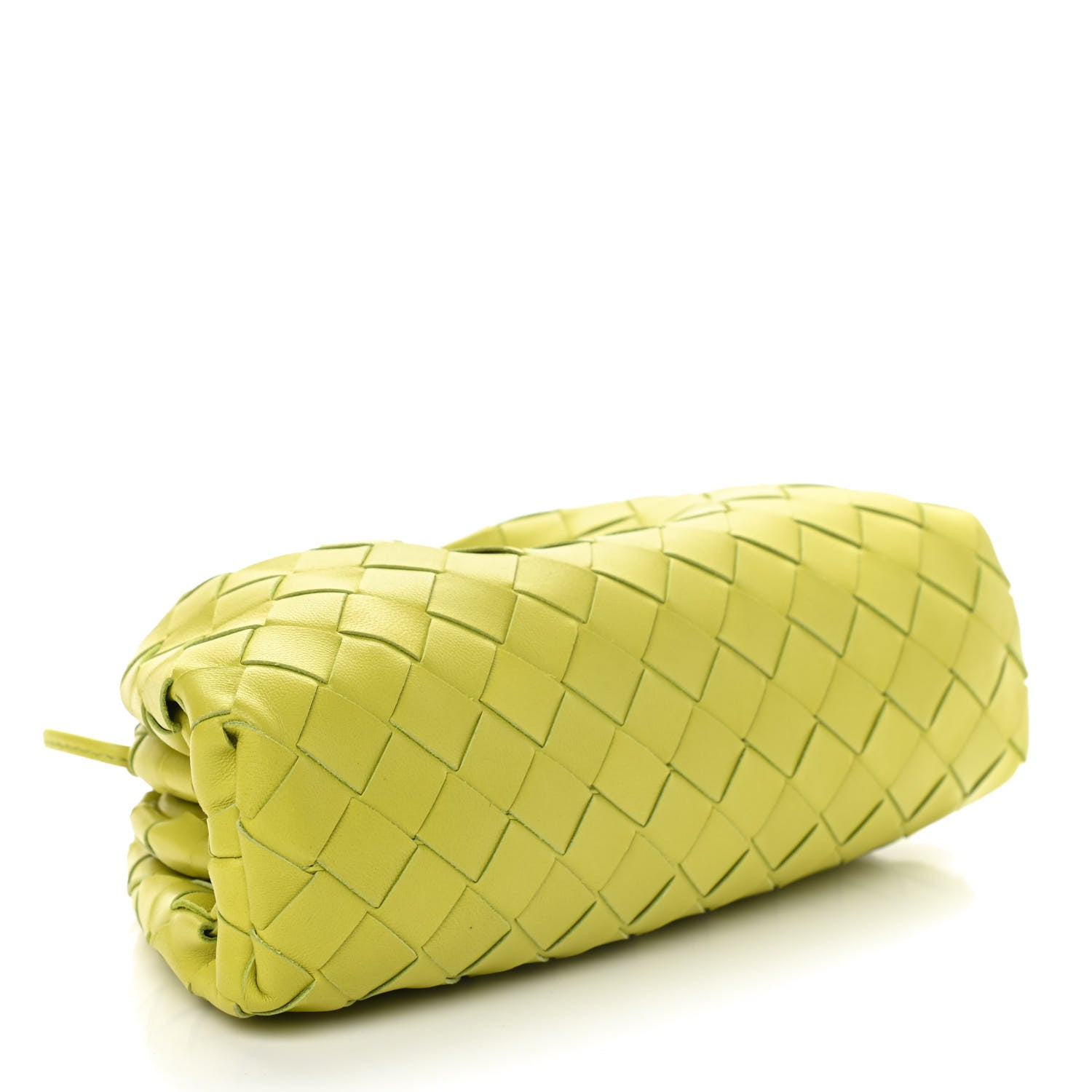 Bottega Veneta Nappa Intrecciato The Mini Pouch Kiwi 4 of 9
