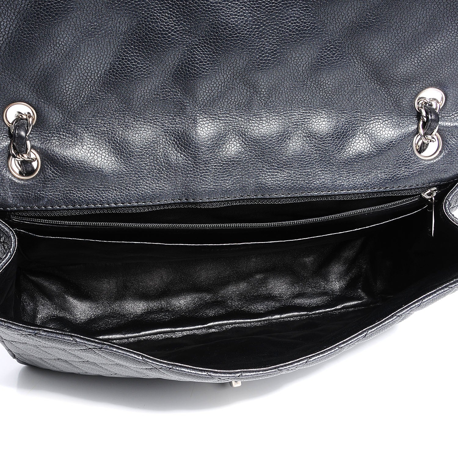 Chanel Caviar Maxi Single Flap Black 7 of 8