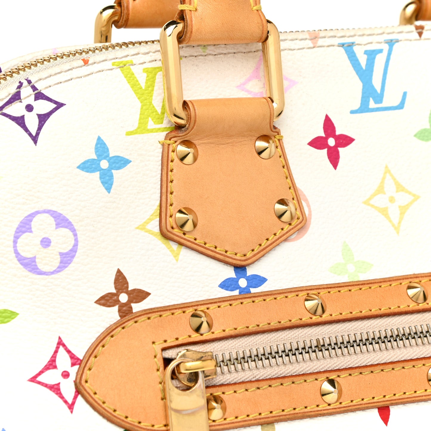 Monogram Multicolor Alma White